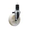 Service Caster 5'' SS Nylon Wheel Swivel 1-5/8'' Expanding Stem Caster SCC-SSEX20S514-NYS-158 - alternate 1